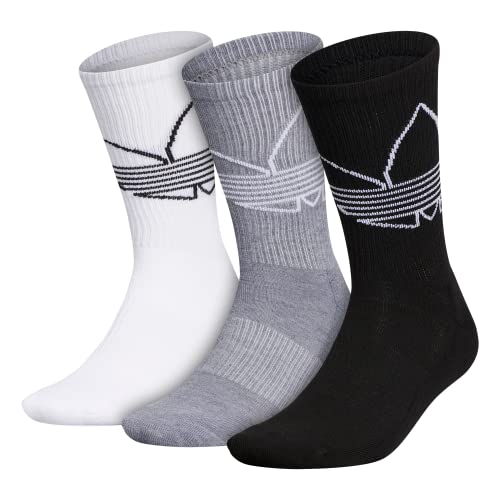 Men's Originals Outline Trefoil 3-Pack Crew