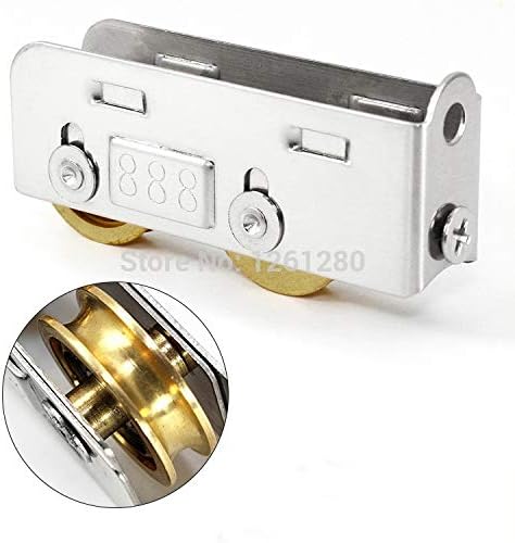Window Roller 888-Type Window Roller Sliding Door Plastic Steel Window Pulley Aluminum Alloy Windows Brass Wheel Mute Nylon Roller Hardware