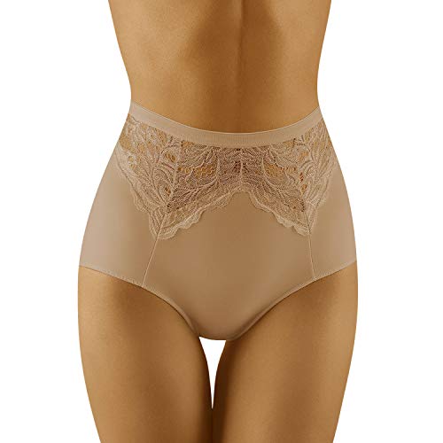 Culotte slip sculptant Wolbar dentelle WB422 effet ventre plat