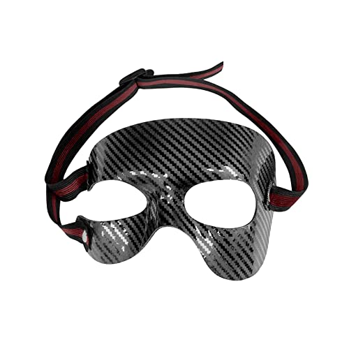 JISADER Maschere per Il Viso Sportive Protezioni per Il Naso Visiera per Il Viso, Copertura per Il Viso da Calcio Durevole Maschera da Basket Protezione per, Stile a 17X11 CM
