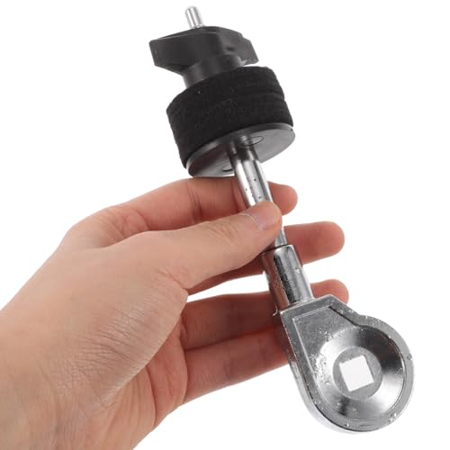 Mikinona Soporte de Metal para Cymbal Stacker de Pierna de Batería con Cabezal para Soporte de Platillo Accesorio para Hardware de Percusión miniatura 4