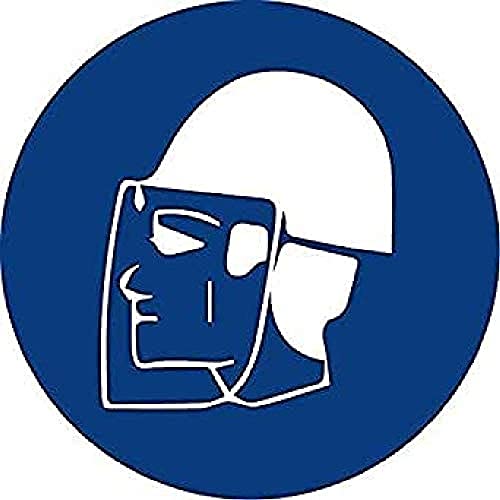 Señal Es Obligatorio El Uso De La Pantalla Protectora Tintas Uv Ø 90Mm En Oferta Normaluz Rd28608 - Señal Adhesiva 10 Unidades Uso Obligatorio De Pantalla Protectora Adhesivo De Vinilo 9 Cm Diametro
