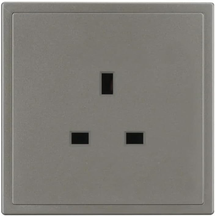 Single Double Sockets 2USB Type C Fast Charge USB Outlets Wall Quick Charge Universal Socket 13A no Switch