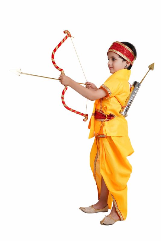 Image of Kaku Fancy Dresses Ram Costume for Kids Infant Baby Ram Dress for Boys with Accessories