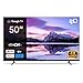 FPD 50 Zoll (127 cm) Fernseher, 4K Smart TV mit Google TV, HDR 10, MEMC, Sprachfernbedienung, Dolby Atmos & Vision, Google Cast, UHD Flat Screen Fernsehen (CG50)