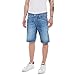 Produktbild Replay Herren Jeansshorts Grover Straight-Fit mit Stretch, 009 Mittelblau, 33W