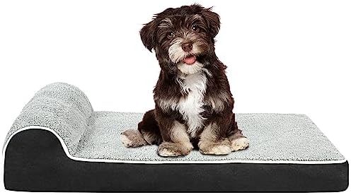 Dog Bed for Small and Medium Dogs, Orthopedic Dog Bed Memory Foam Dog Bed with Removable Washable Cover and Waterproof Liner