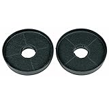 Aktivkohlefilterset Kohlefilter rund Ø 105mm Dunstabzugshaube Original Respekta MIZ 0058 für CH0160IX CH015IX CH0190IX
