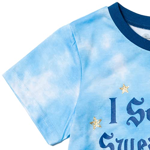 Harry Potter Slytherin Ravenclaw Big Girls Pajama Shirt And Pants Sleep Set Tie Dye Blue 10-12 #TOP4