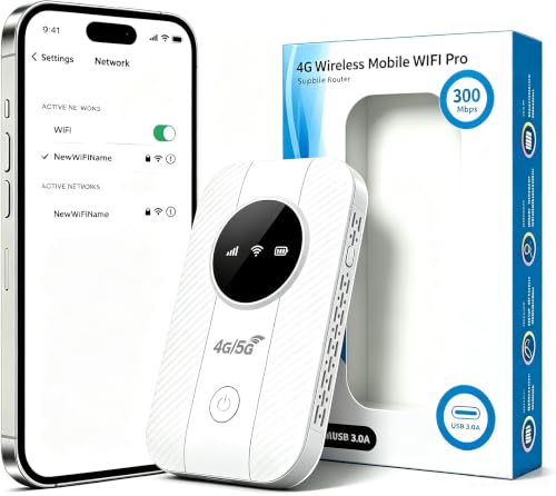 4G LTE Unlocked Mobile Hotspot
