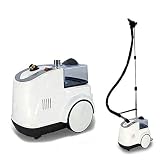 HIGHKAS Vertikaler Garment Steamer 2000W Professioneller Hochleistungs-Wäschedampfer für gewerbliche Haushaltshandbekleidung Dampfbügeleisen 45S Quick