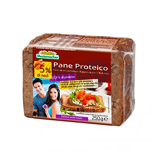 Pan de proteína cetogénica baja en carbohidratos Pan de proteína cetogénica solo 7,5 g de carbohidratos por 100 g de pan (pan de proteína de nuez)