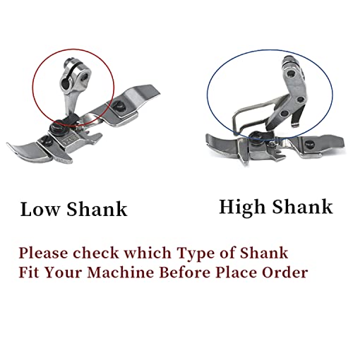 Blooy - Pie Prensatelas Estrecho para Máquina Overlock Industrial 4 Hilos miniatura 5