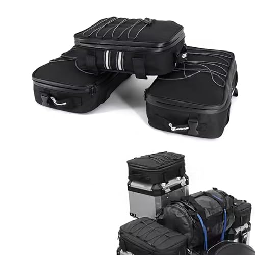 Alforjas impermeables expandibles 20L para BMW R1300 GS, modelo Z-EOJP-O, 3 unidades pack miniatura 1