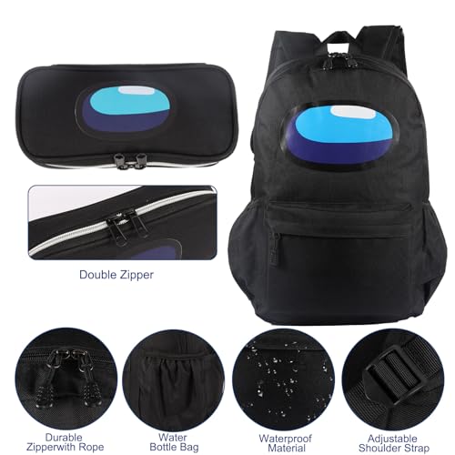 Backpack Laptop, 2PCS 17 Inch Waterproof Backpack Laptop Outdoor Sport Travel Hiking3