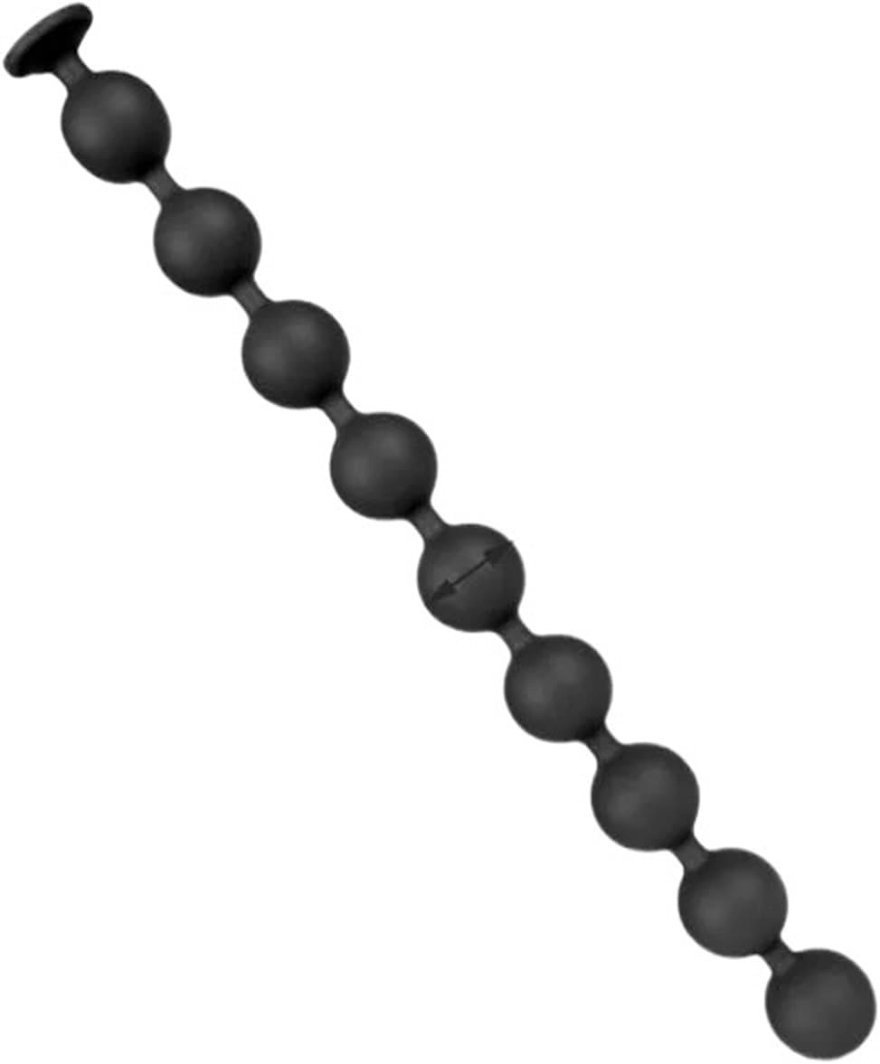 Anal Plug Huge Anal Beads Silicone Large Butt Plug Balls for Adults Toys for Woman Gay Men Anus Dilator (Color : 4 Balls XXXL, Size : A)