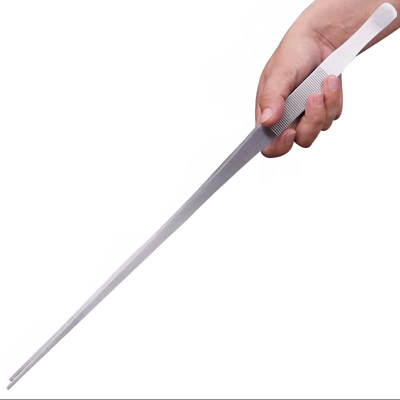 Extra-Long 15-Inch Tweezer Stainless Steel Straight For Aquarium