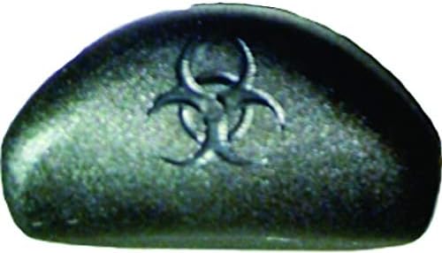JP-6 Slug Plug Engraved with Biohazard Sign; Fits Gen 4 & Gen 5 Glock Pistols; Models 17,18,19,22,23,24,25,31,32,34,35; NO Backstrap