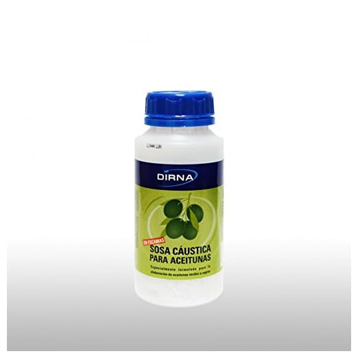 Sosa Caustica Para Aceitunas Dirna 250gr