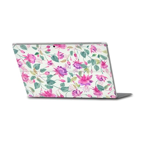 Skin amovible Surface Pro collection Ninola été motif feuilles vert jungle haute précision