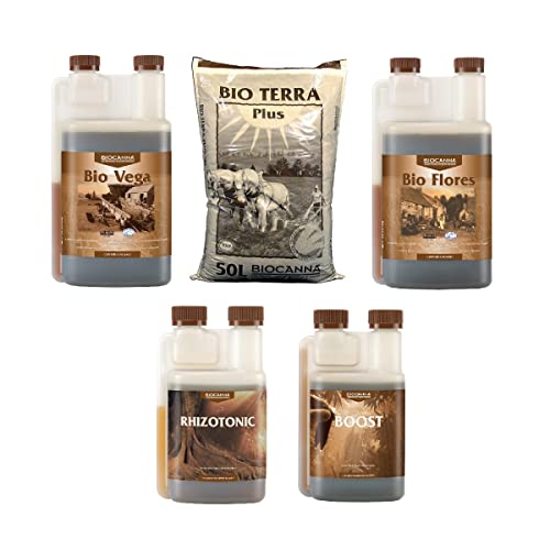 Canna Terra Flores Dünger 1 Liter – Bio-Blütedünger Für Topf- & Gartenpflanzen