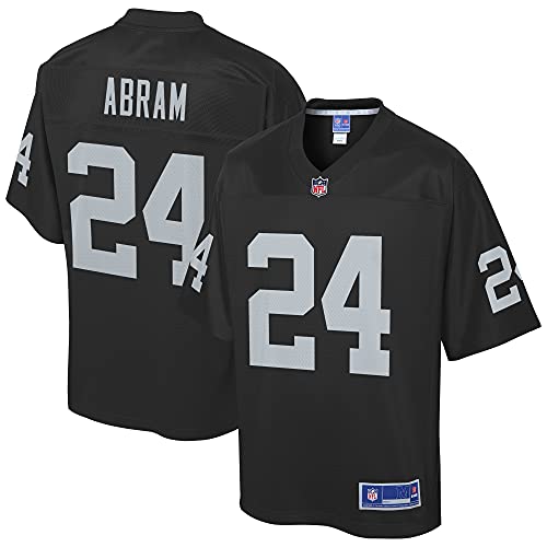NFL PRO LINE Men s Johnathan Abram Black Las Vegas Raiders Team Player Jersey