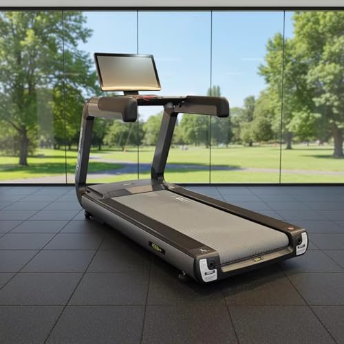 Image of Commercial Electric Treadmill Motorized LCD Touch Screen Auto Incline Adjustable Speed (0.5-25km /h) Fitness Equipment