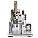 PUOSUO Hot Air Stirling Motor Power Generator Alpha Engine Model Educational Physics Experiment Kit(B)