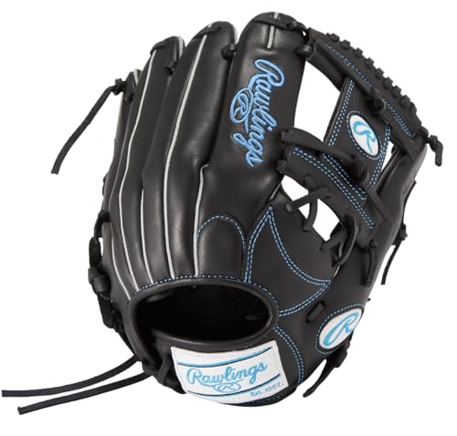 Rawlings Baseball Glove Glove Softball Women Only for Women Soft Hyper TECH R2G GS5HTR34 Black [for Infielders] Size 11.5 *Right Throwing (Left Hand Wear)