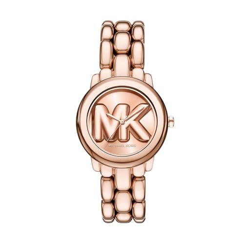 Michael Kors Women's Phoebe Three-Hand Rose Gold-Tone Stainless Steel Watch (Model: MK4962)