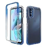【Fácil instalación】 La cubierta frontal y la carcasa trasera se pueden instalar con precisión de un solo disparo y se pueden quitar fácilmente en la esquina inferior derecha. No interfiere con el micrófono y los altavoces, la funda Motorola Moto G31 / Moto G41 funciona al 100% con carga inalámbrica, no es necesario quitar la funda.