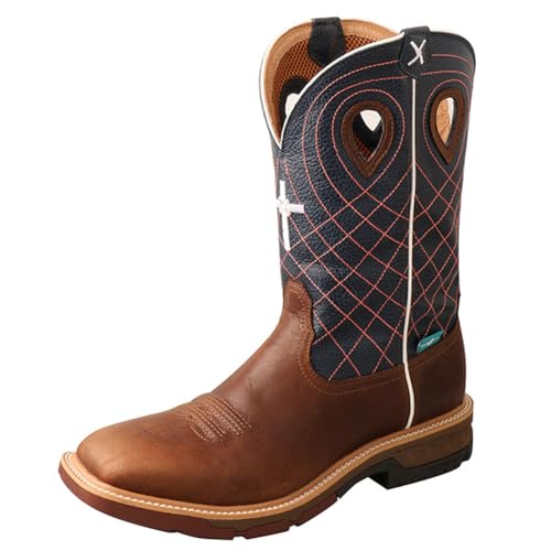 Image of Twisted X Men's 12 inch Soft Square Toe Western Work Boot