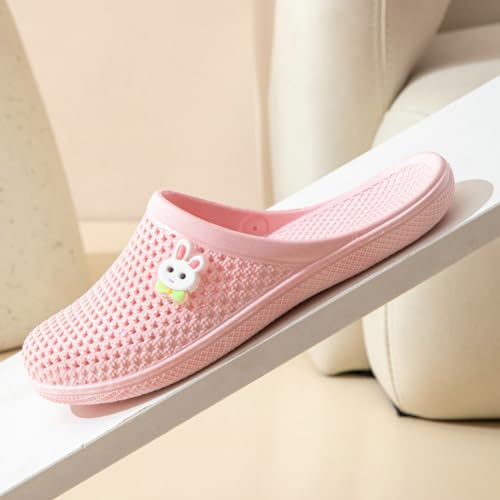 Caistre Bath Slippers with Holes Women Lightweight Slide Sandals Indoor Outdoor Bath Slippers Non Slip House Shoes Pool Beach2
