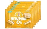 Newman's Own Newman-O's Sandwich Cookies - Vanilla | Kosher | Made with Organic Unbleached Wheat Flour & Organic Sugar | No High Fructose Corn Syrup | No Artificial Flavors | 13 oz (Pack of 6)