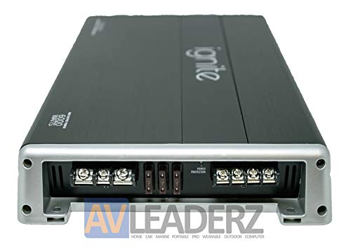 Ignite Audio R3000/1D, Class D Mono Block Car Amplifier - 6000 Watts Peak Power #TOP6