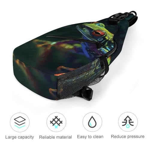 Bolso Sling Crossbody Deportiva Casual para Hombre y Mujer miniatura 5