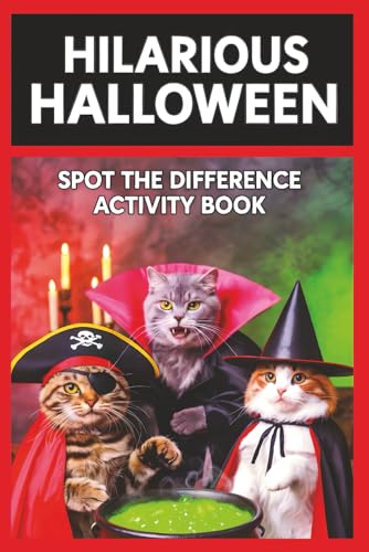 Hilarious Halloween: Spot the Difference Activity Book