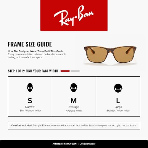 Image of Ray-Ban RB4181 Square Sunglasses for Men for Women