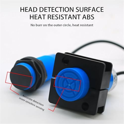 Sensor de proximidad capacitivo LJC34A4 AC NC con rango de 1 a 25 mm ajustable M34 3