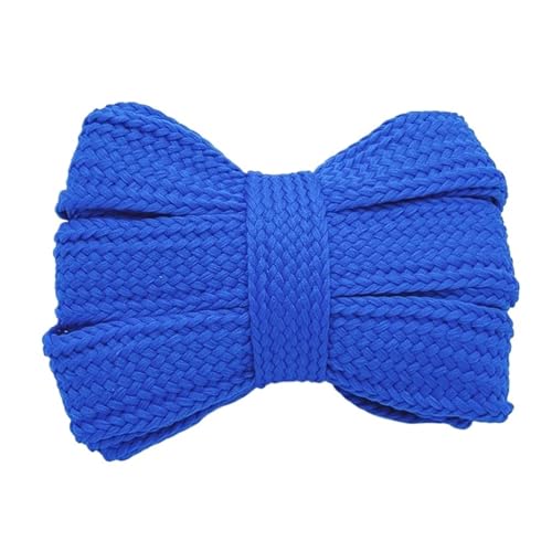 Lacets plats creux de 2 cm de large pour réparer et styliser vos baskets