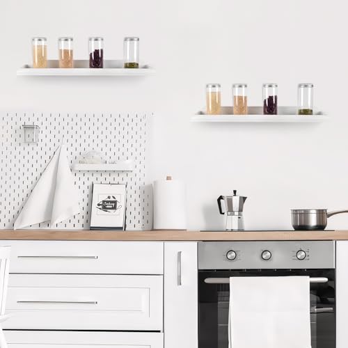 Floating-Shelves-for-Wall-Decor-Set-of-2-24-Inch-White-Nursery-Book-Shelves-Bathroom-Shelves-Over-Toilet-Wall-Shelf-for-Books-Plants-Toys-Photo-Frames-Picture-Ledge-Shelf Floating Shelves for Wall Decor Set of 2 24 Inch White Nursery Book Shelves Bathroom Shelves Over Toilet Wall Shelf for Books Plants Toys Photo Frames Picture Ledge Shelf