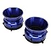 WiseZythum 1 Pair Nab Hub Adapter, Polished Aluminium Alloy 10in Opener, Universal Loading Device for Studer ReVox Akai Teac Reel - to - Reel Tape Decks with Secure Lockable Fit (Blue)