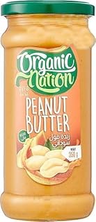 زبدة الفول السوداني من اورجانيك نيشن، 350 جرام