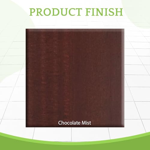 Image of Safety Guard Rail for Baby, Kids, and Children - Solid Wood Safety Bed Rail for Toddlers - Easy Installation - Premium Protection for Bunk, Twin, Full, Queen and King Size Beds - (Chocolate Mist)