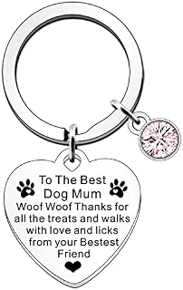 JETTOP Best Dog Mum Gifts-Mothers Day Gift from Dog to Humans Gifts for Dog Owner Dog Mum Birthday Christmas Valentines Presents