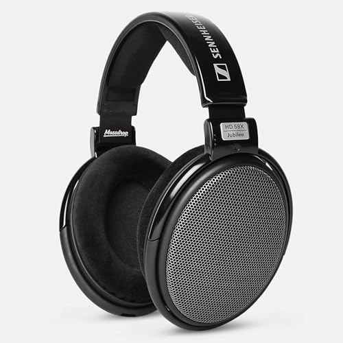 Sennheiser HD58X Open Back Professional Jubilee Headphones - Black