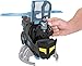 Fisher-Price Imaginext DC Super Friends Batman Toy Helicopter with Spinning Propellers and Claw for Preschool Pretend Play, Bat-Tech Batcopter