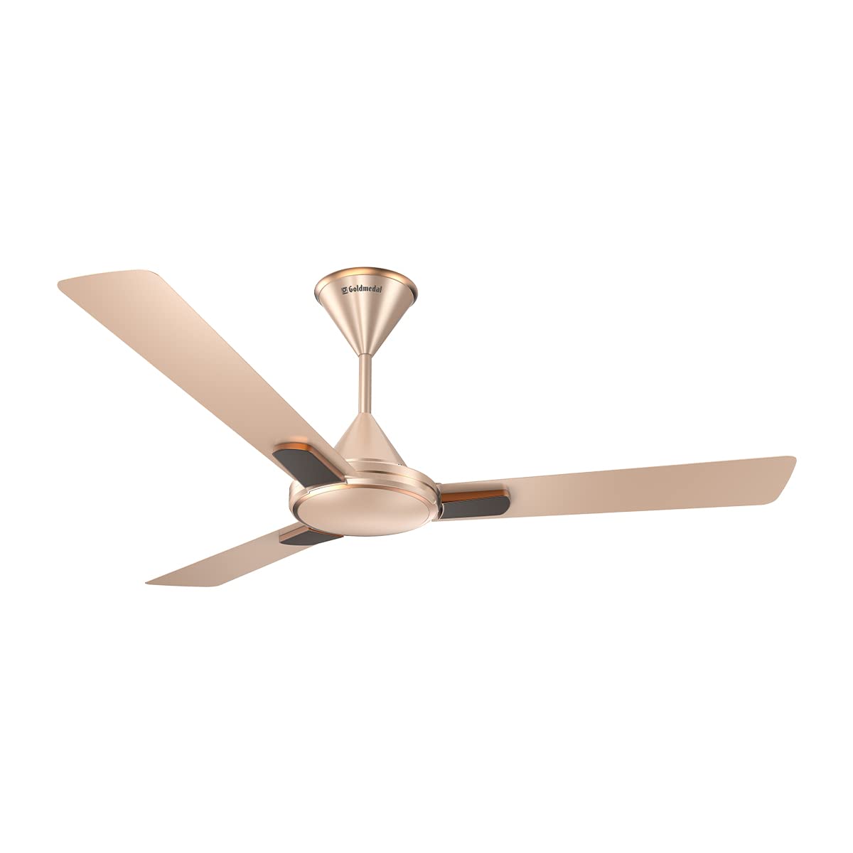 Goldmedal Insignia 1200 mm BEE Certified Star Rated Decorative Ceiling Fan | Design for Modern Homes | Metallic Paint Finish | High Air Delivery | 2 years Warranty (Topaz Gold)-image-24