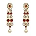 Aheli Indian Bollywood Style Wedding Party Faux Kundan Necklace with Earrings Set Ethnic Fashion Jewelry Gift for Women