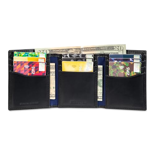 Image of Tommy Hilfiger Men's Tie Fabric Trifold Wallet